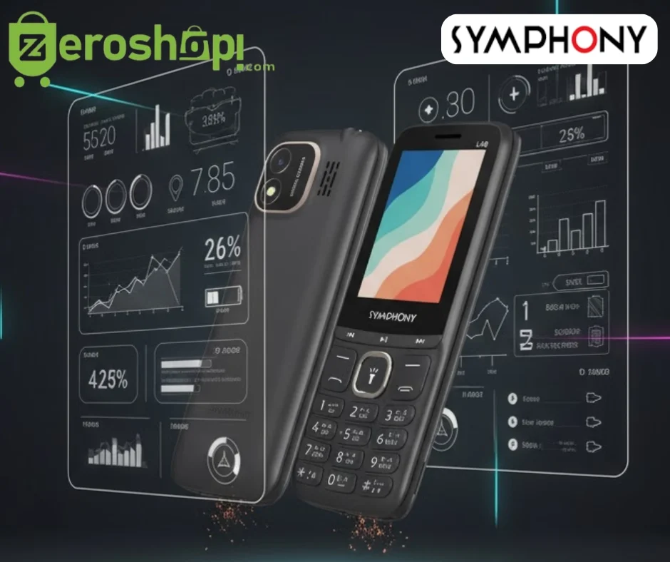 Symphony L48 Feature Phone Price in Bangladesh | Dual SIM, 1800mAh Battery, Wireless FM