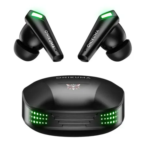 Onikuma T308 Bluetooth Earbuds – Bluetooth 5.3 TWS Gaming Earbuds with Low Latency
