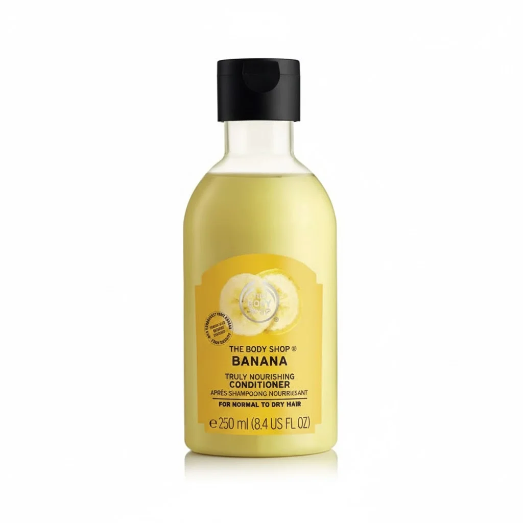The Body Shop Banana Truly Nourishing Conditioner 250ml – Soft & Smooth Hair Conditioner