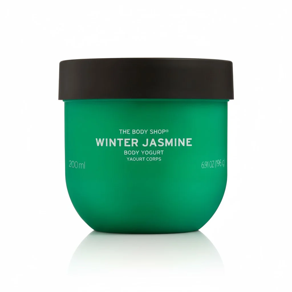 The Body Shop Winter Jasmine Body Yogurt 200ml – Fast-Absorbing & Hydrating Body Cream