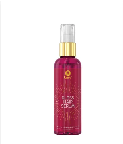 Buy Ujjwala Care Gloss Hair Serum 100ml for instant shine, frizz control, smooth hair finish, and daily hair styling support.