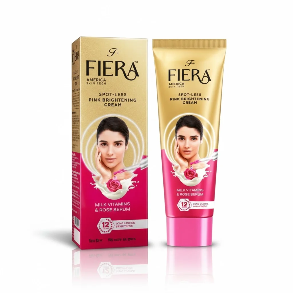 Fiera Spot-less Pink Brightening Cream 47gm – Radiant & Even Skin