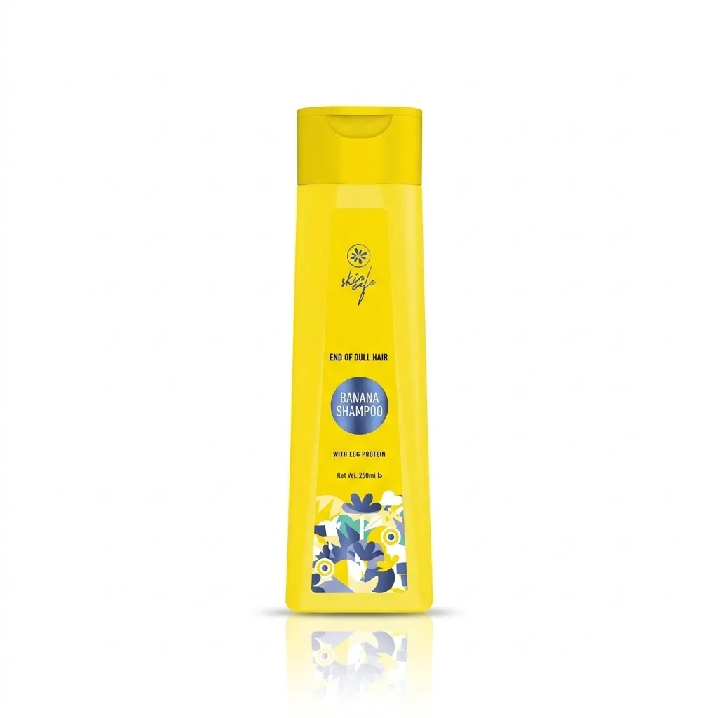 Skin Cafe Banana Shampoo – Nourishing & Moisturizing Hair Cleanser