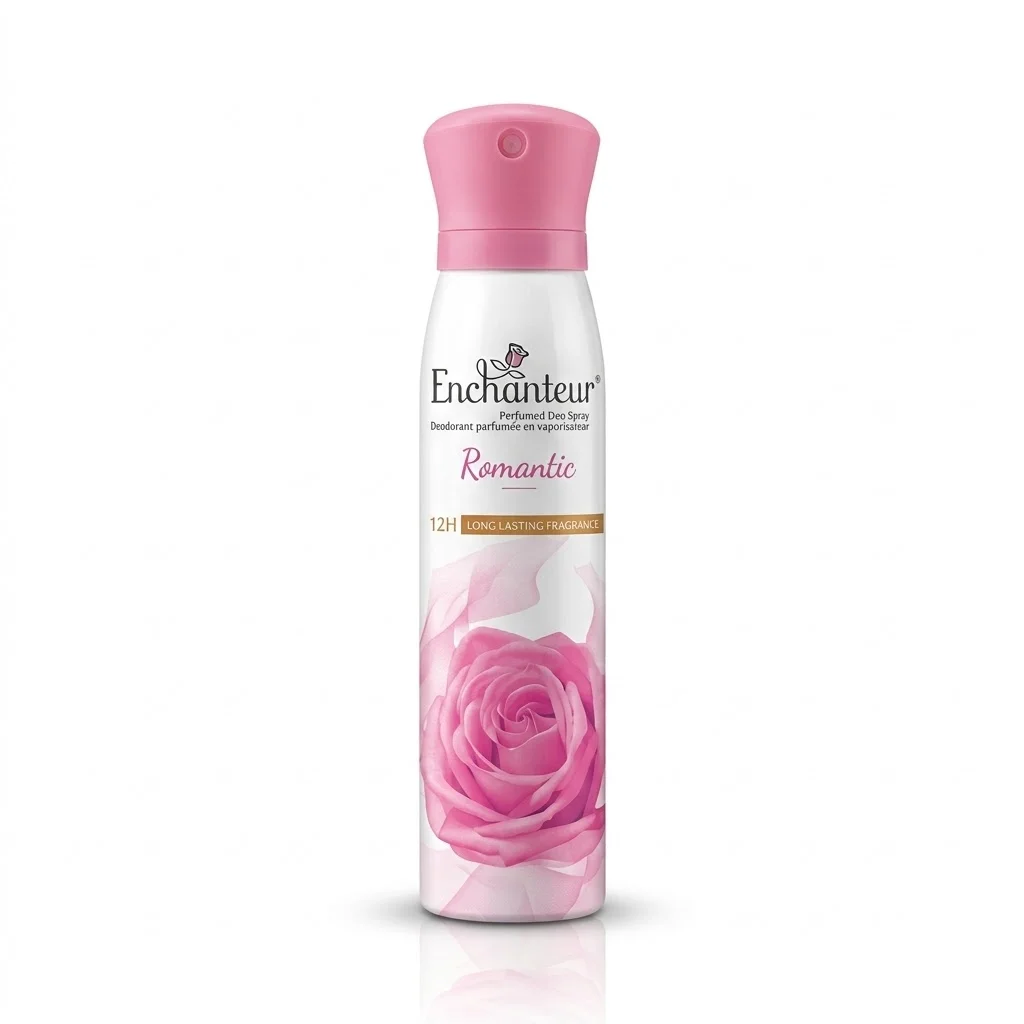 Enchanteur Romantic Body Mist 150ml – Long Lasting Floral Fragrance
