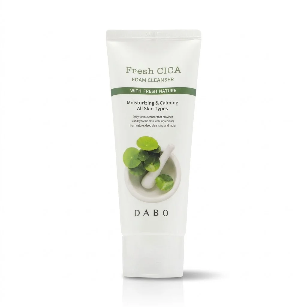 Dabo Fresh Cica Foam Cleanser 100ml – Gentle Soothing Face Wash