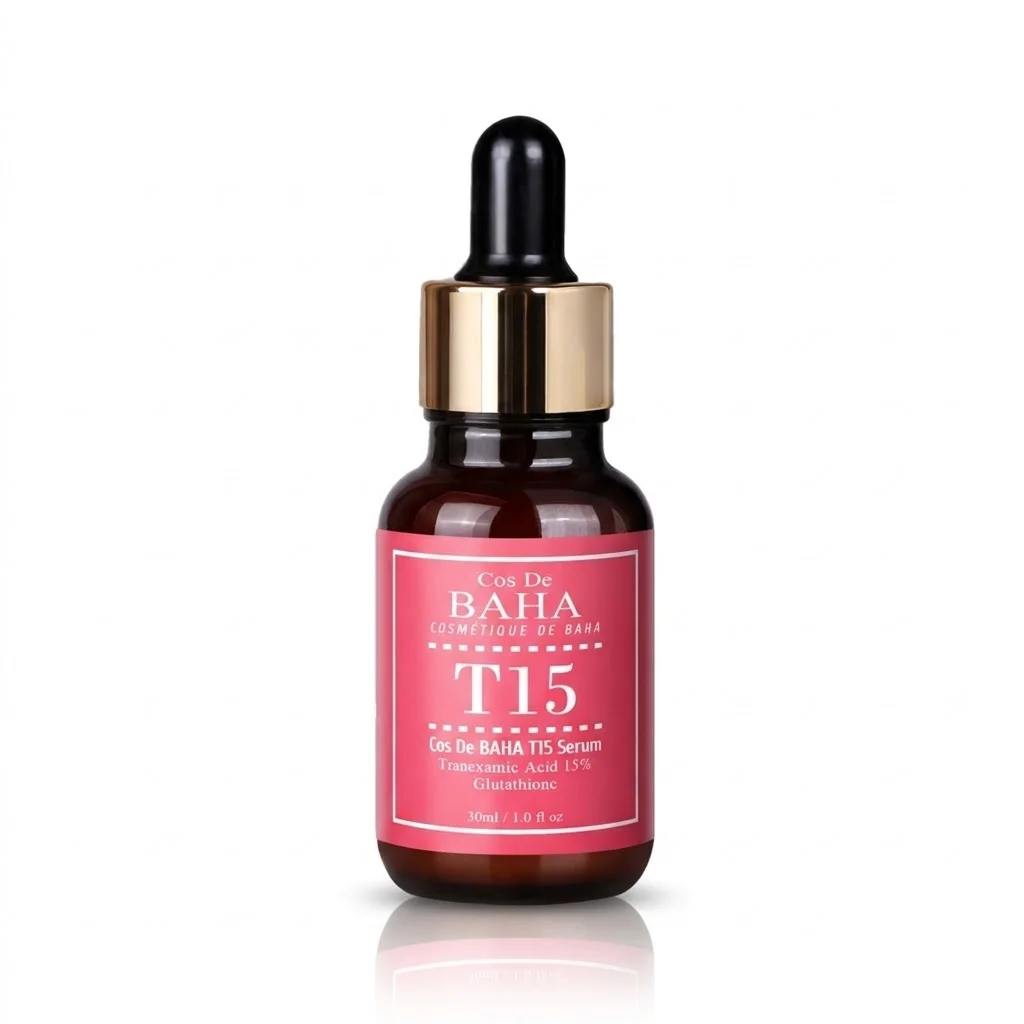 Cos De Baha Tranexamic Acid 15% Glutathione Serum (T15) 30ml – Brightening & Spot Care
