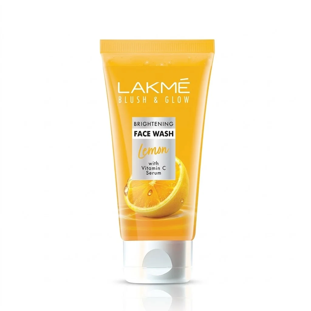 Lakme Blush & Glow Brightening Face Wash Lemon 100g – Fresh Glow Cleanser