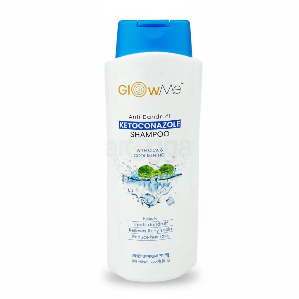 Glow Me Anti Dandruff Shampoo with ketoconazole 200ml