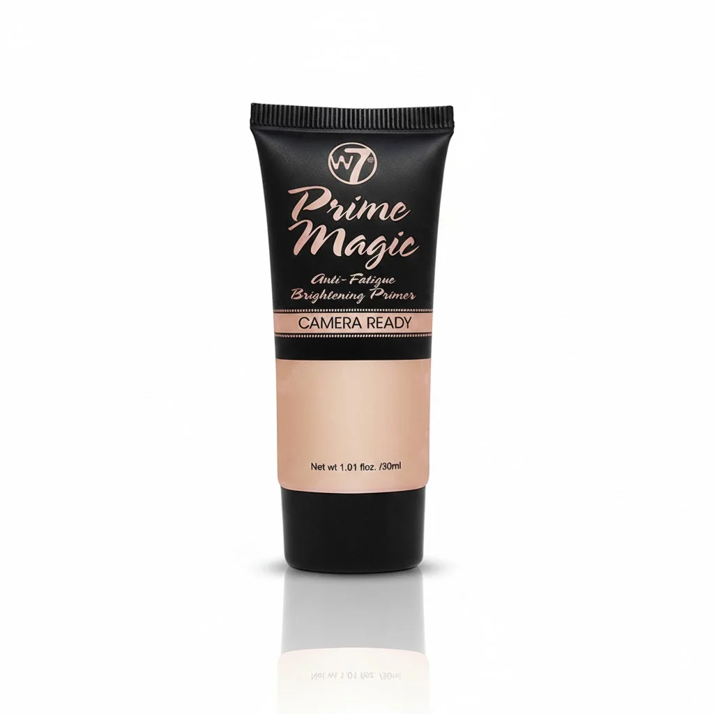 W7 Prime Magic Anti-Fatigue Brightening Primer 30ml – Radiance & Smooth Makeup Base