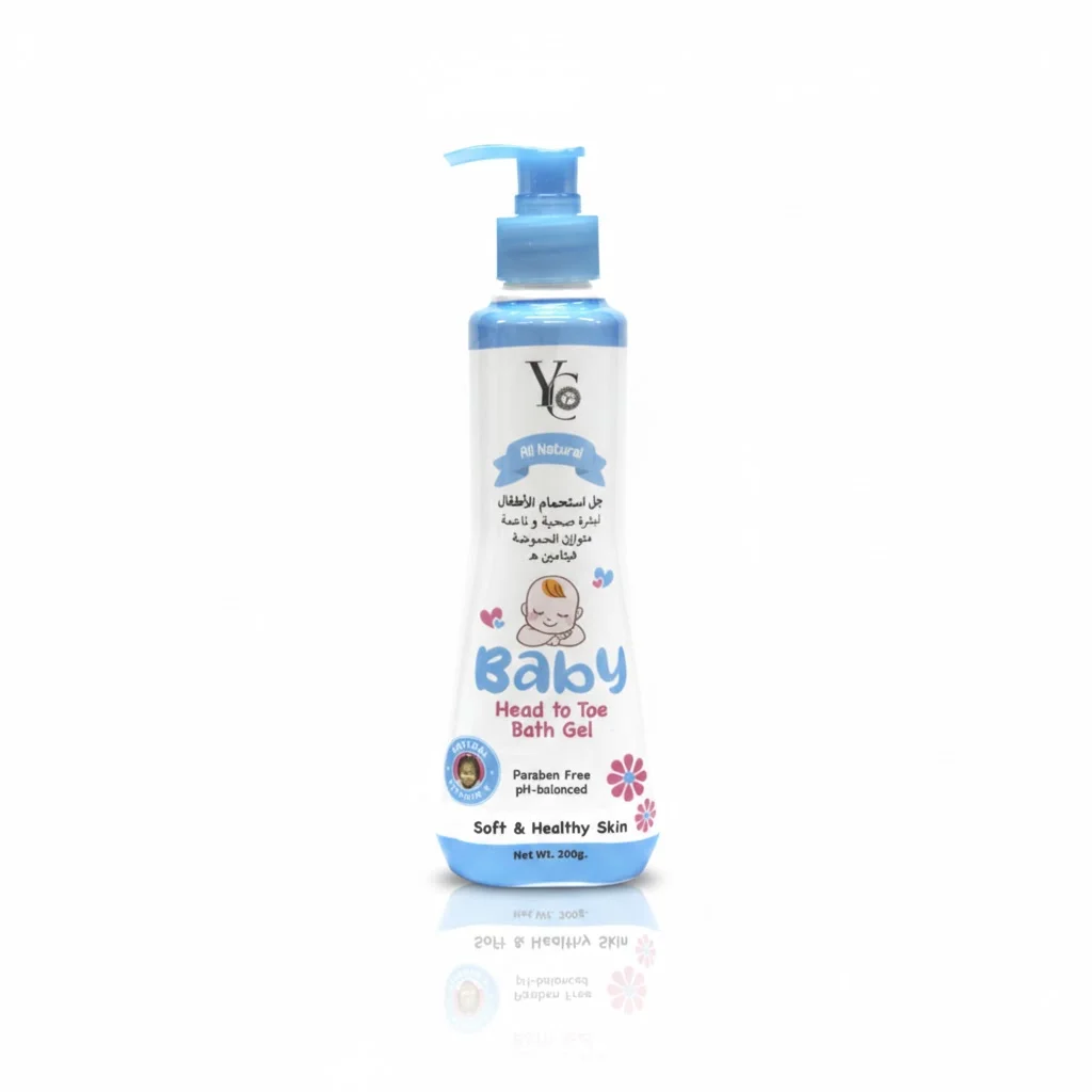 YC Baby Head To Toe Bath Gel 200g – Gentle & Nourishing Baby Wash