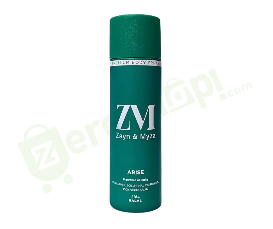 Zayn & Myza Men’s Body Spray No Alcohol (Arise) 160ml