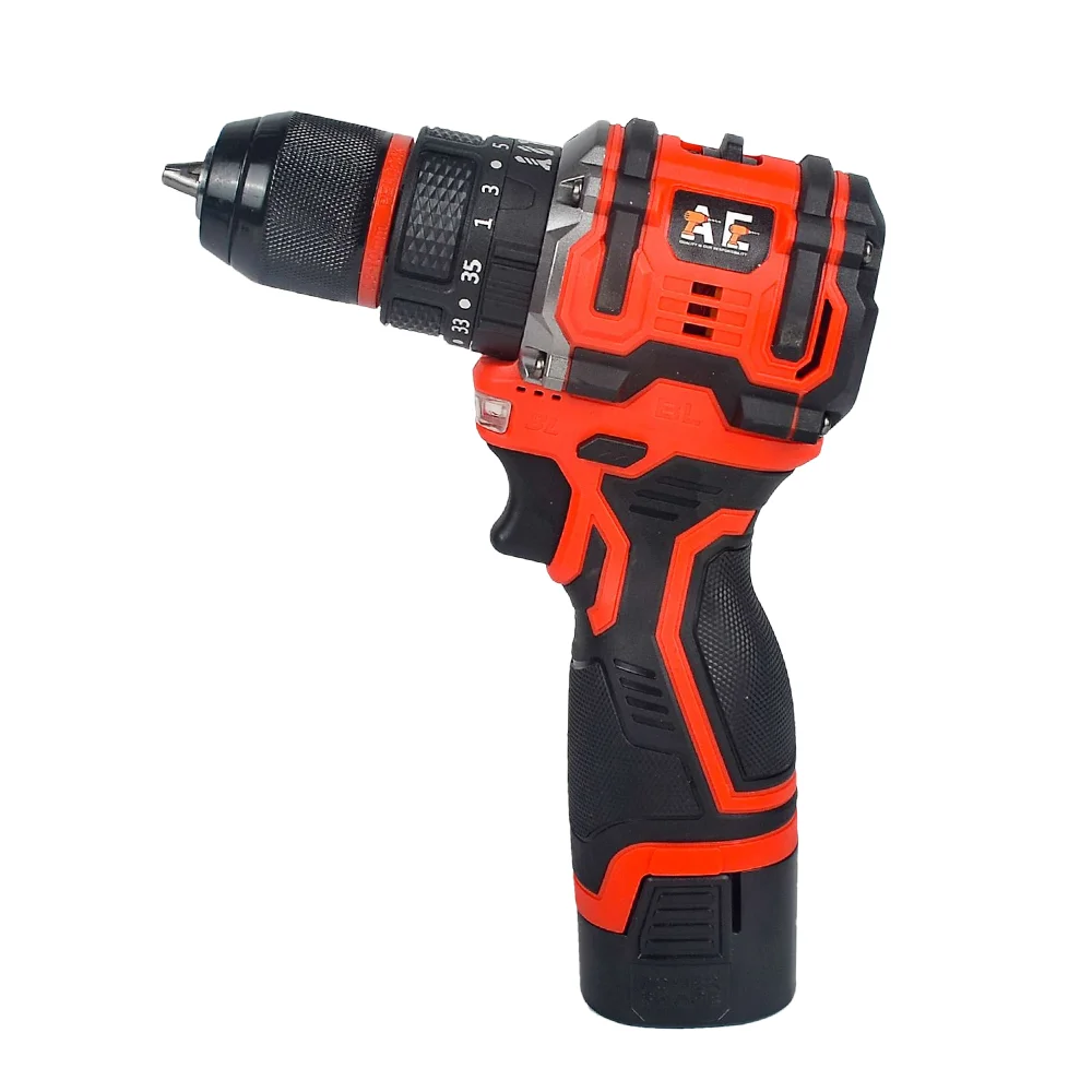 AE 16.8V Brushless Cordless Drill Machine (Genuine 16.8V 2.0AH Double Battery With Charger)