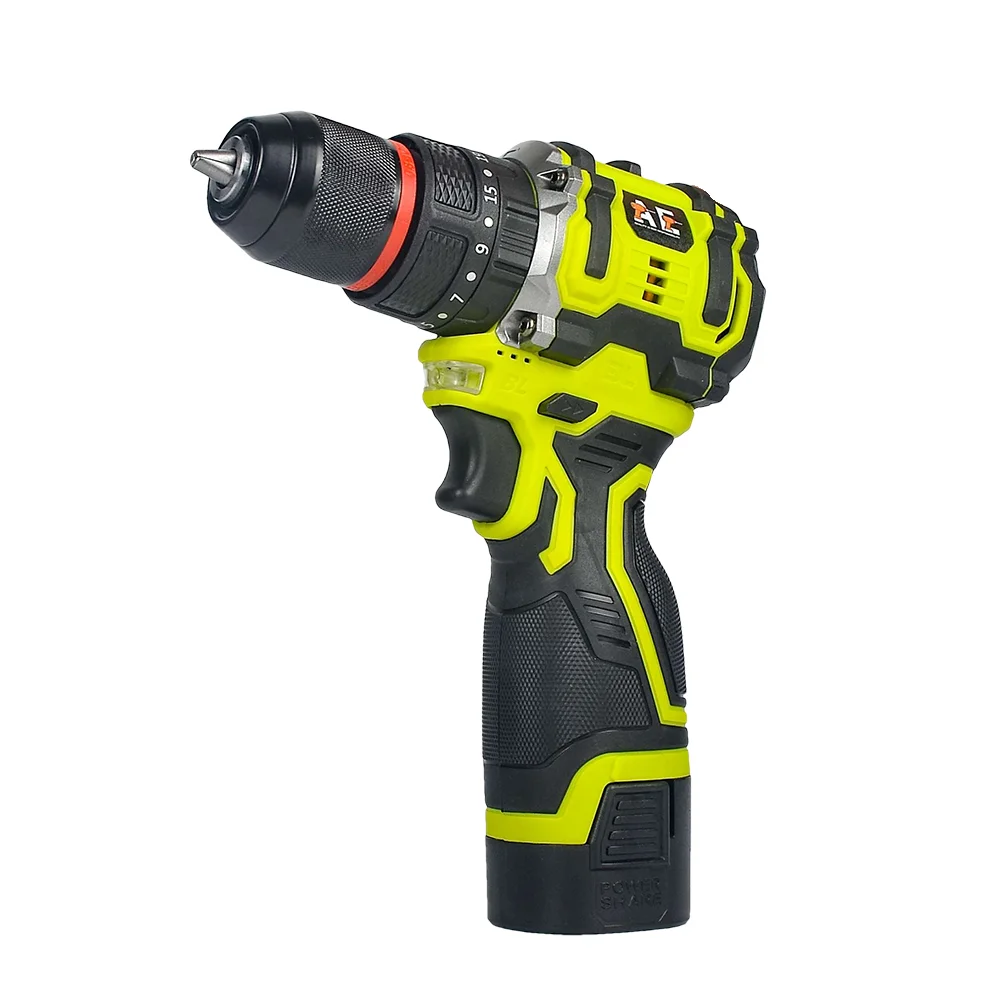 AE 16.8V Brushless Cordless Drill Machine (Genuine 16.8V 2.0AH Double Battery With Charger)