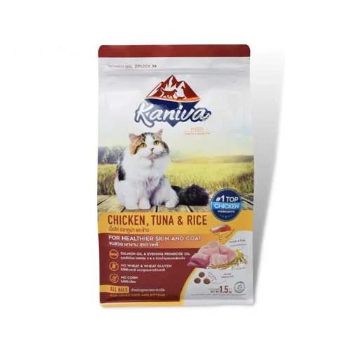 Kaniva Chicken, Tuna &amp; Rice For Adult &amp; Kitten 1.5kg