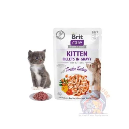 Brit Care Kitten Fillets in Gravity Pouch 85gm