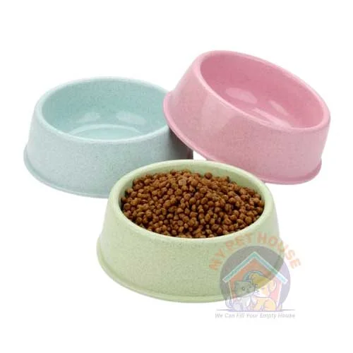 Cat Food Bowl Round Shape