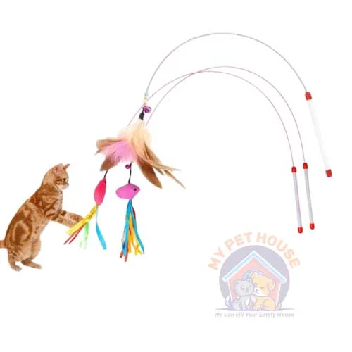 Cat Feather Teaser Toy