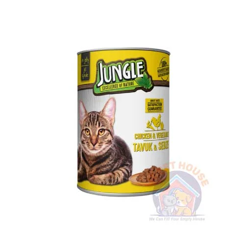 Jungle Cann Chicken &amp; Vegetables 400gm