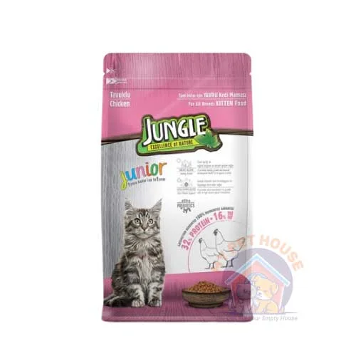 Jungle Kitten Dry Cat Food Chicken 1.5kg