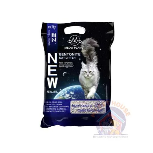 Mewo Planet Bentonite Cat Litter Lavender 5L
