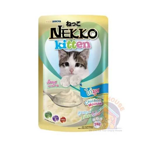 Nekko Kitten Pouch Chicken 70g