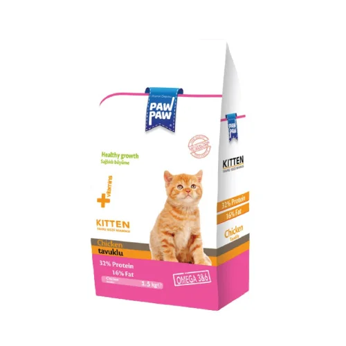 Paw Paw Kitten Dry Cat Food Chicken 1KG