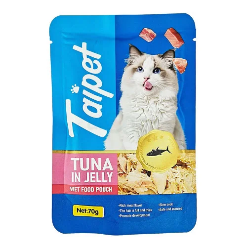 Taipet Pouch Tuna in Jelly 70gm