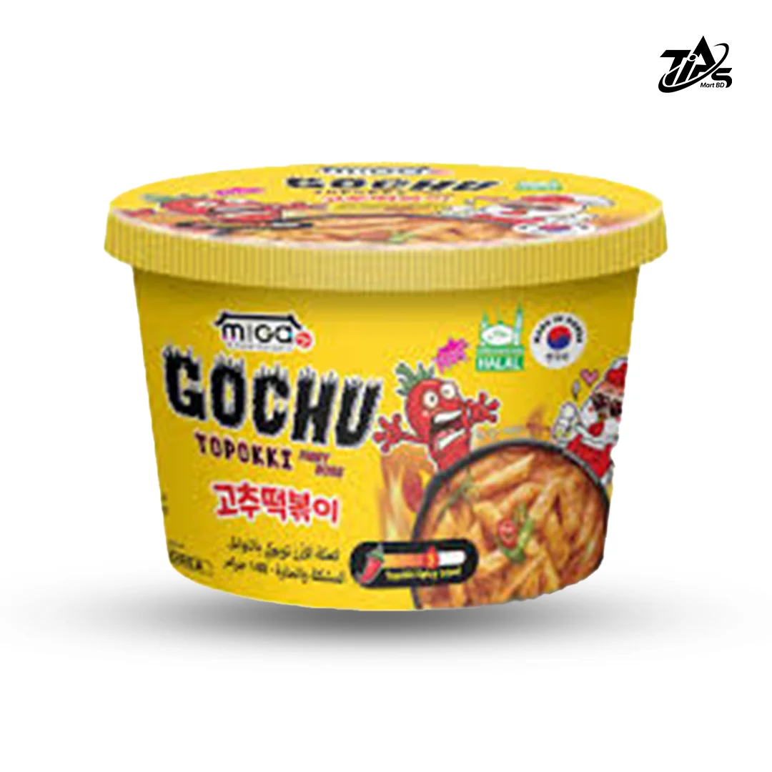 MiGA Gochu Topokki Fiery Hot (Spicy Stir-Fried Rice Cake)