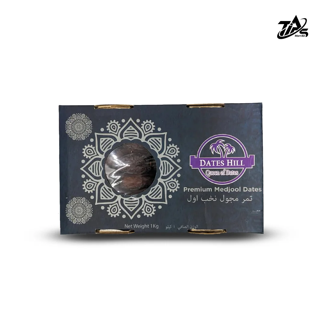 Premium Medjool Dates – Queen of Dates (1kg Box)