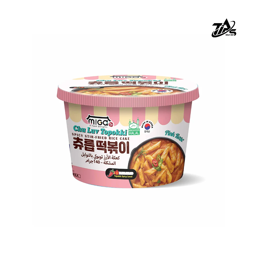 Miga Chu Luv Topokki Spicy Stir Fried Rice Cake (Original)