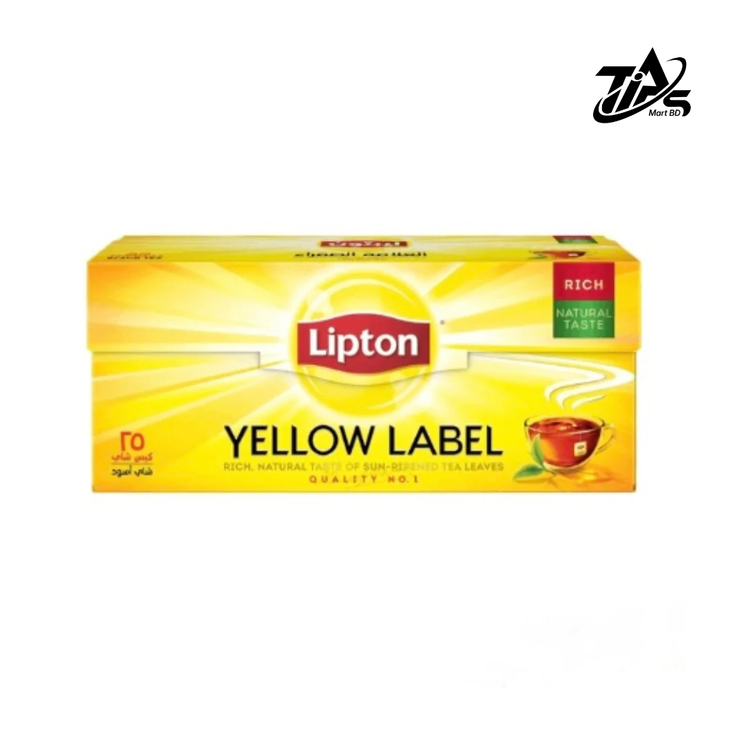 Lipton Yellow Label 25 Tea Bags, 50gm