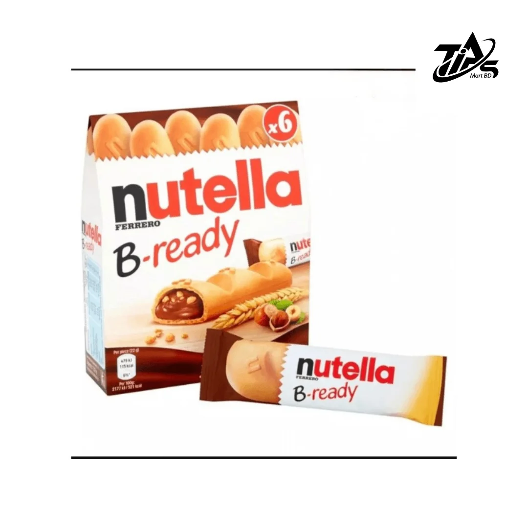 Nutella B-ready 6 Pcs Pack, 132gm