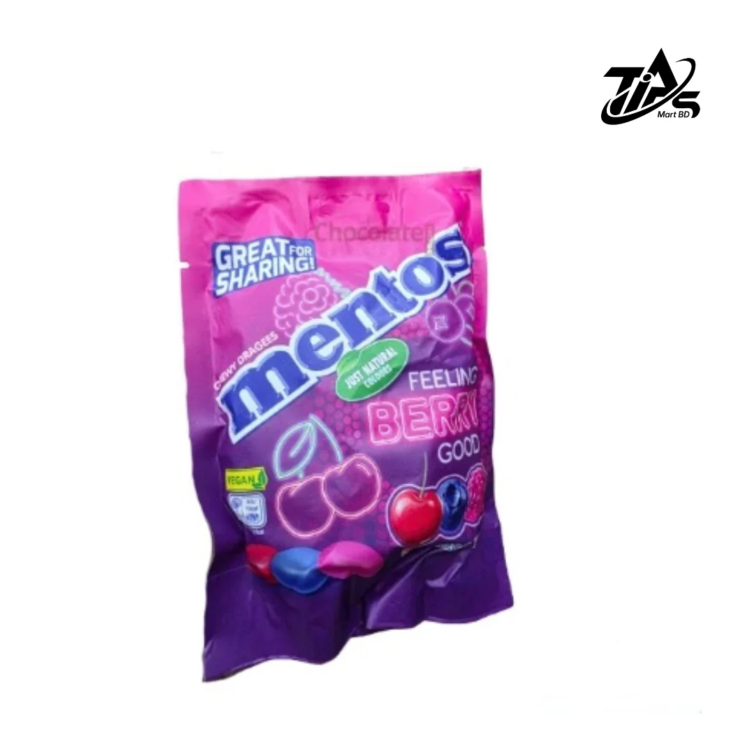 Mentos Feeling Berry Good Bag, 145gm