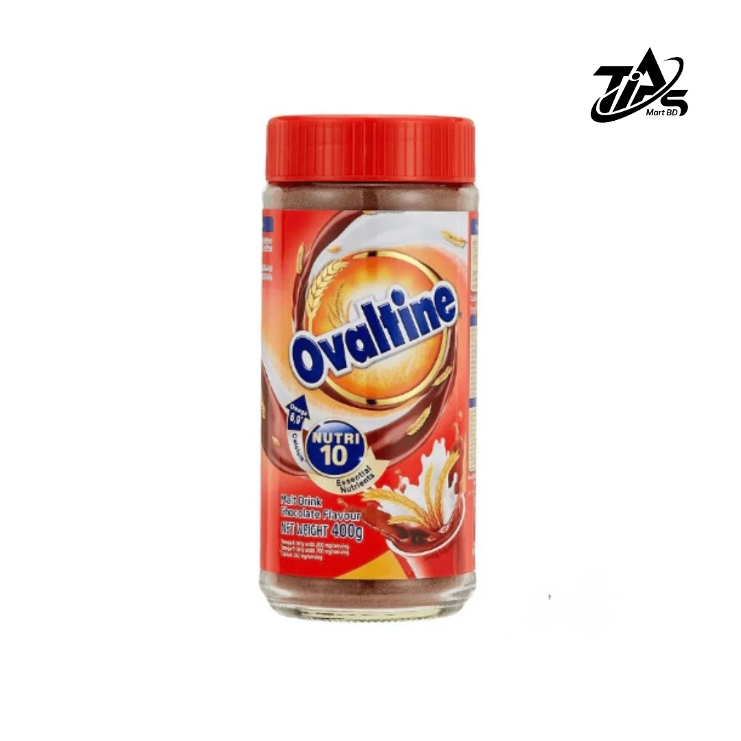 Ovaltine Nutri 10 Malt Drink Chocolate, 400gm