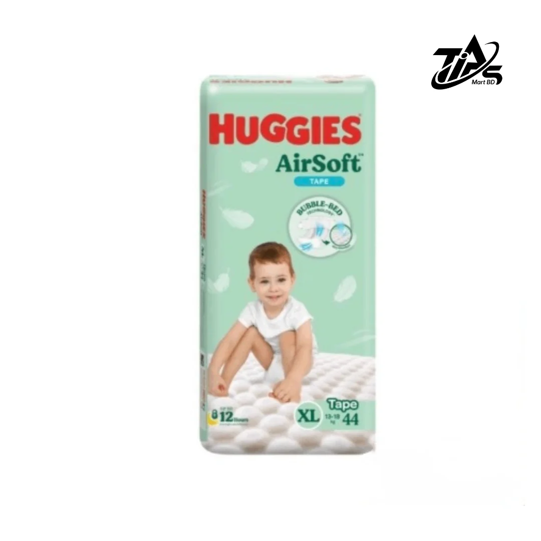 Huggies AirSoft Pants XL, 38pcs pack, Nappy Size: 12-17 kg