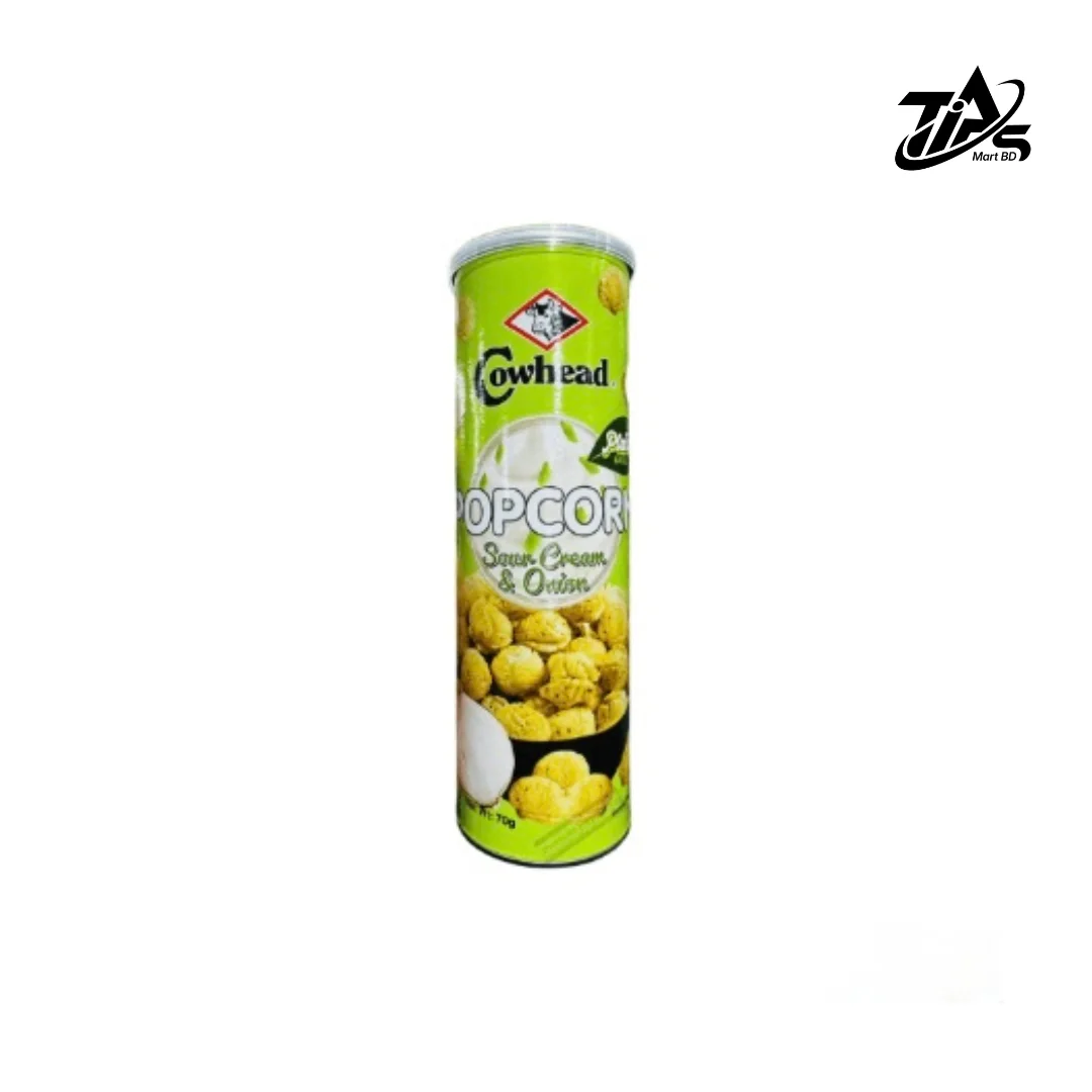 Cowhead Popcorn Saur Cream And Onion, 70gm