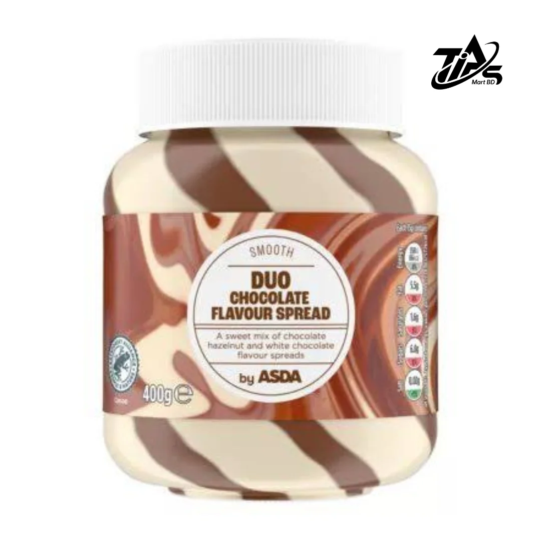 ASDA Smooth Duo Chocolate Flavour Spread, 400g