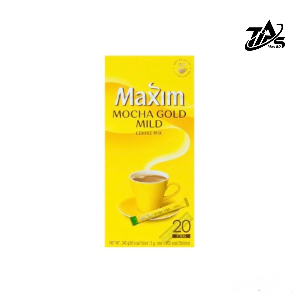 Maxim Mocha Gold Mild Coffee Mix 12gx20sticks, 236gm