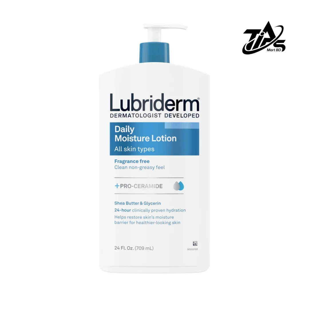 Lubriderm Daily Moisture Lotion for Normal to Dry Skin 710ml