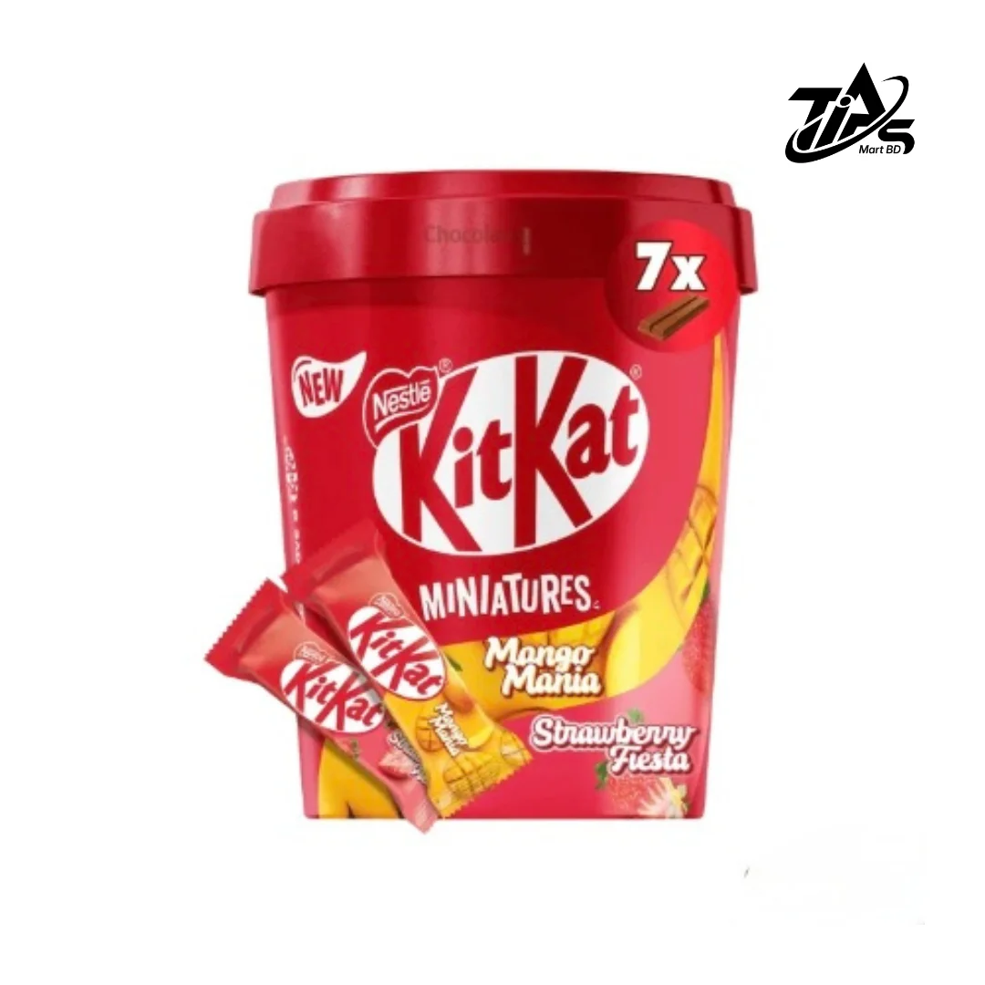 Nestle KitKat Miniatures Mango Mania & Strawberry Fiesta, 74