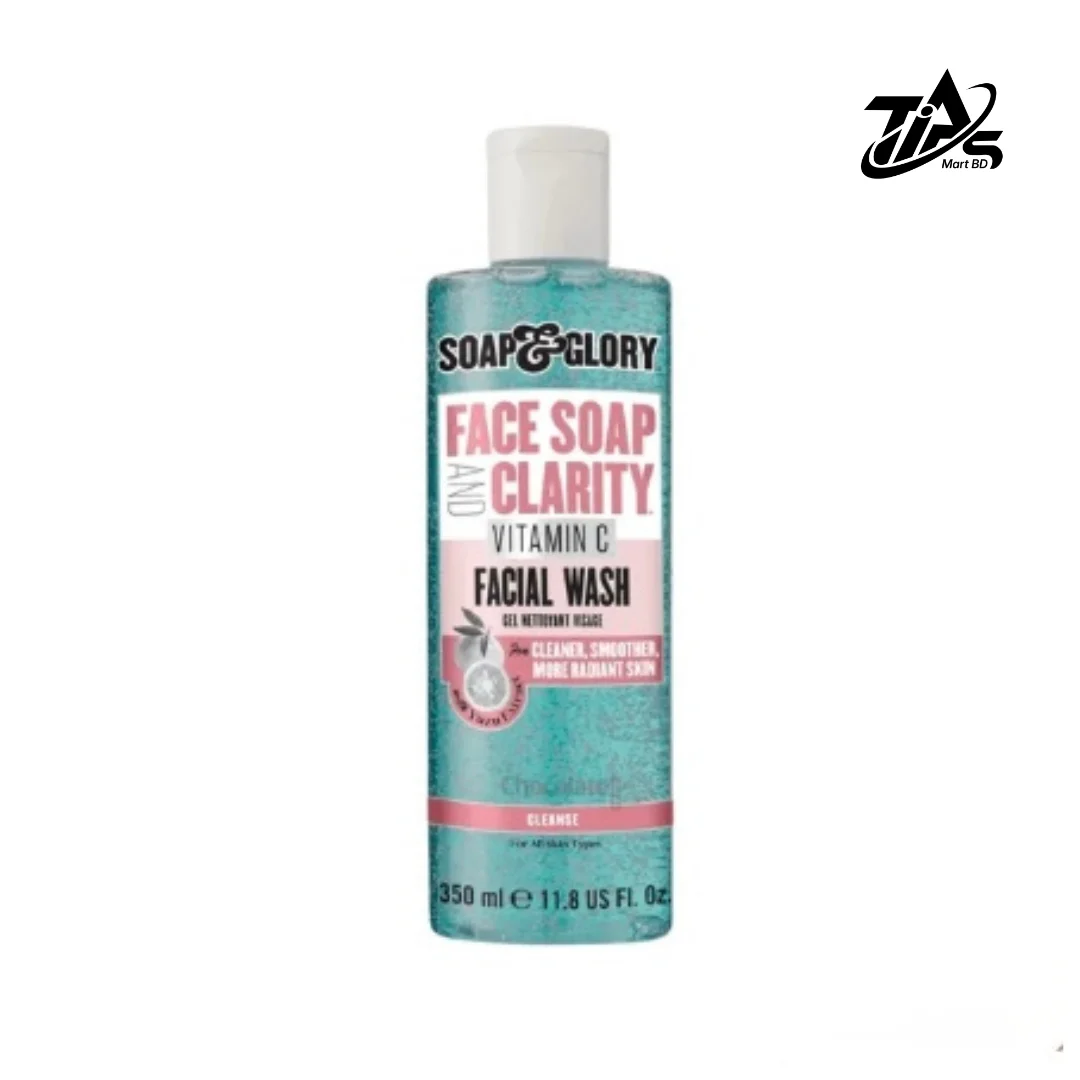 Soap & Glory Face Soap & Clarity Facial Wash, 350ml