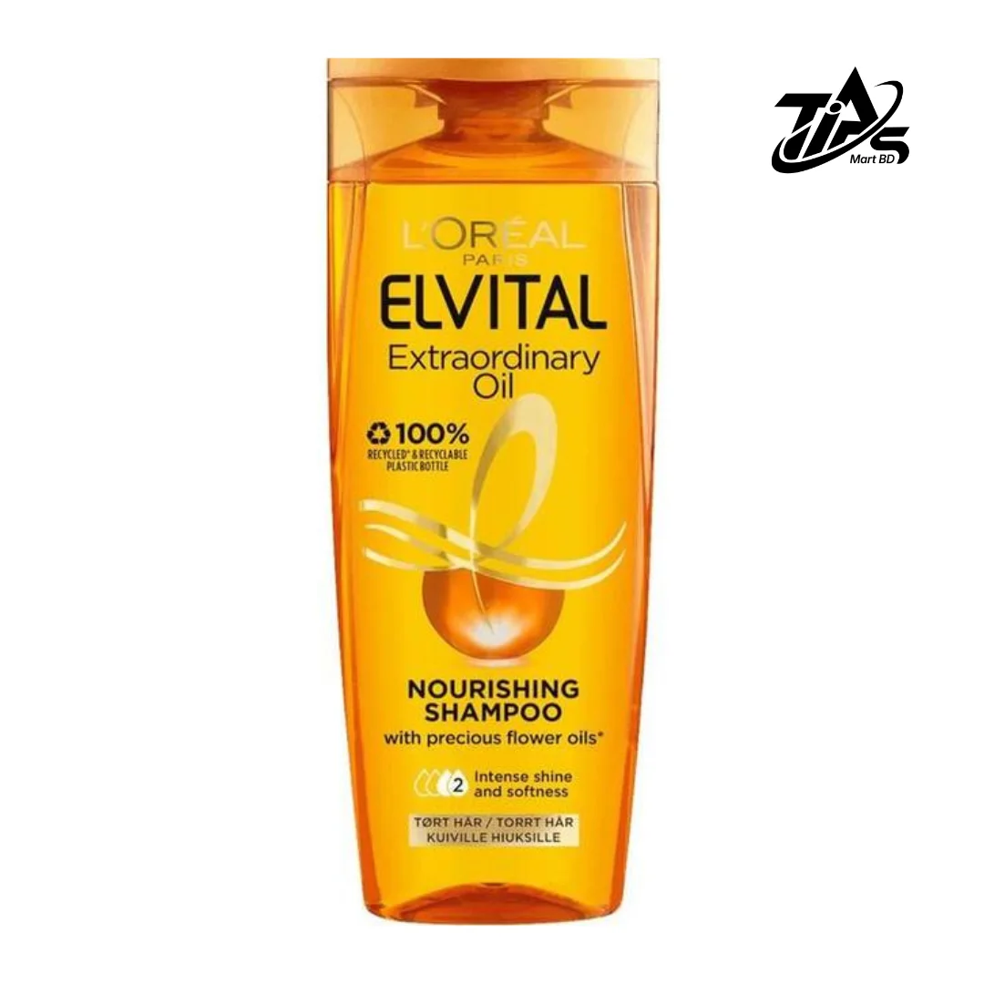 L'Oreal Paris Elvive Extraordinary Oil Shampoo Normal to Dry 400 ml