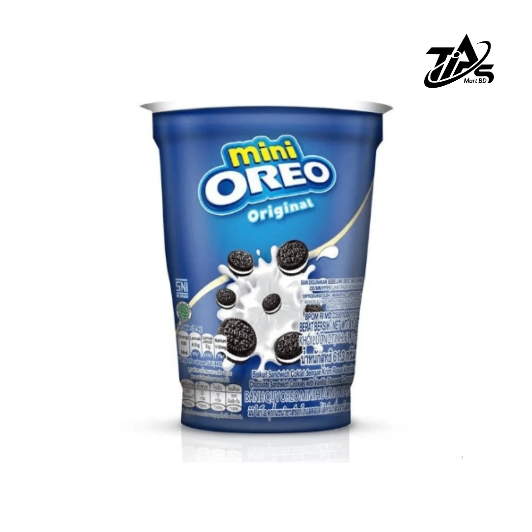 Mini Oreo Original Sandwich Biscuits, 61.3gm