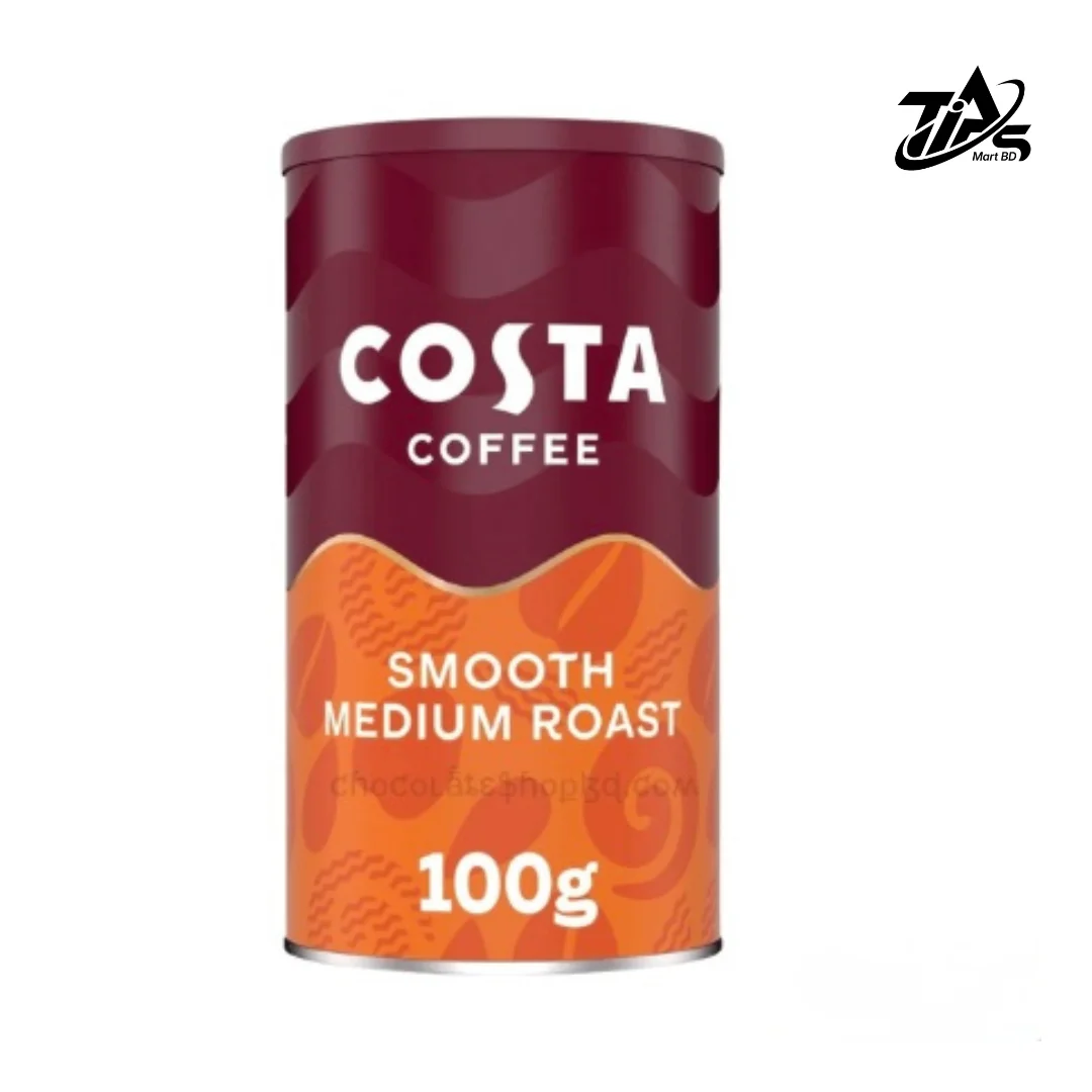 Costa Smooth Medium Roast Instant Coffee, 100 gm