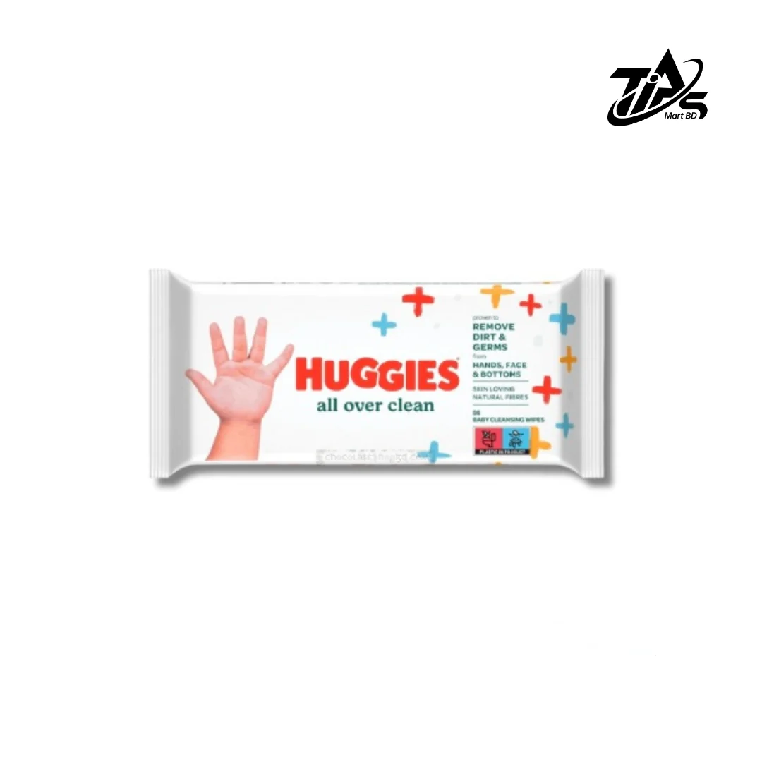 Huggies All Over Clean Wipes, 56pcs