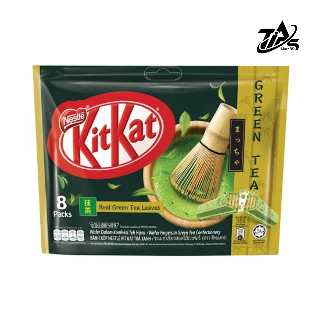 Kitkat Real Green Tea Leaves 8x Pack