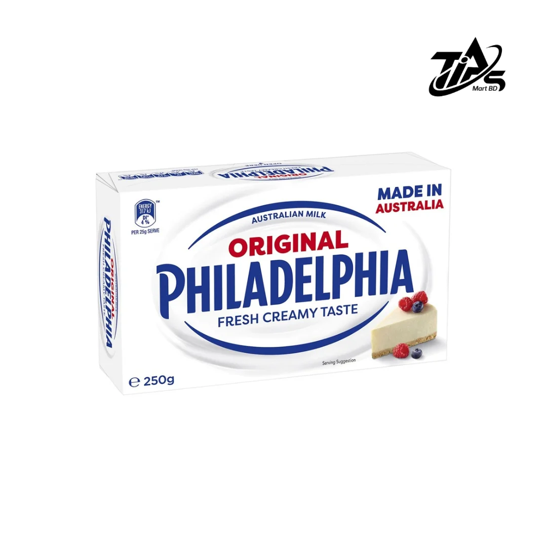Philadelphia Original Cream Cheese 250gram – Best for Cheesecake, Baking & Frosting
