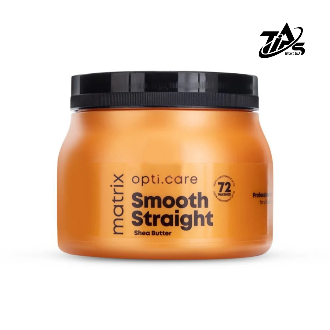 Matrix Opti Care Smooth Straight Hair Masque with Shea Butter, 490gm