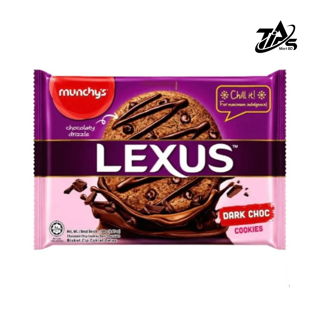 Munchy’s Lexus Dark Choco Cookies, 189g