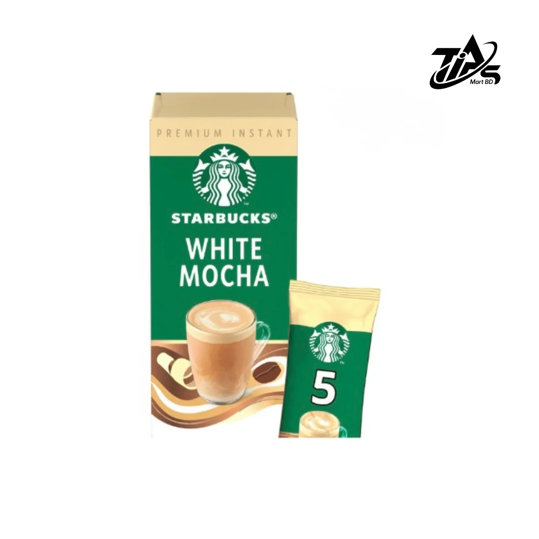 Starbucks White Mocha Premium Instant Coffee, 5pack